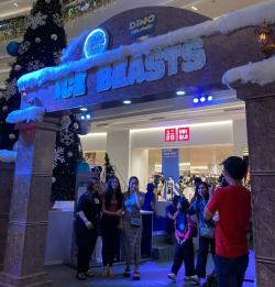 Dino Island Ice Beast Padukan Masa Lampau dan Teknologi Canggih di Mall Neo Soho hingga 7 Januari