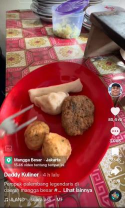 Viral di Medsos Pempek Palembang 5 Biji Harga Rp119 ribu, Ini Penampakannya