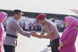 Diawal Tahun 2024, 48 Polisi di Polres Pidie Naik Pangkat