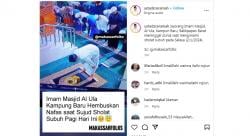 Imam Masjid di Balikpapan Meninggal saat Pimpin Shalat Subuh, Dikenal Rutin Ngaji sambil Jaga Apotek