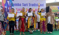 Keren, Mahasiswi Universitas BSI Kampus Karawang Juara 1 Tari Tradisional Tingkat Nasional