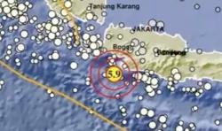 Informasi Gempa : Wilayah Bayah Banten Diguncang Gempa Magnitudo 5,9