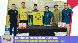 Komitmen Memajukan Olahraga, Petrokimia Gresik Resmi Sponsori Gresik United