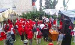 Jalan Santai I KM Meriahkan Sosialisasi KORMI di Cipanas