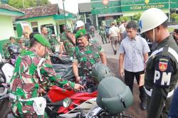 Kodim 0725 Sragen Razia Knalpot Brong Prajurit dan PNS TNI