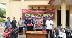 Unit Reskrim Polsek Ciwandan Cilegon Amankan 2 Pelaku Curanmor