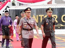 Saat Kapolda Jambi Hadiri Upacara HUT ke 67 Provinsi Jambi