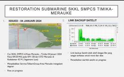 Perbaikan Kabel Optik Ruas Merauke Timika Rampung Sebelum Pemilu