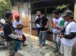 Unik, Begini Cara Pengamen di Lereng Gunung Merapi di Boyolali Kampanyekan Ganjar Mahfud MD