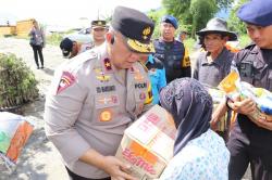 Posko Banjir di Sungai Penuh Ditinjau Wakapolda Jambi