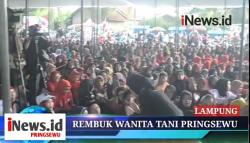 Video Ribuan KWT Pringsewu Deklarasi Dukung Ganjar-Mahfud