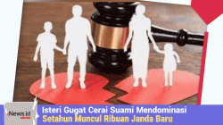 Isteri Gugat Cerai Suami Mendominasi Angka Perceraian, Setahun Muncul Ribuan Janda Baru