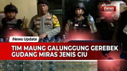 VIDEO: Tim Maung Galunggung Satuan Samapta Polres Tasikmalaya Kota Gerebek Gudang Ciu di Linggajaya