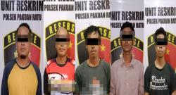 Polisi Tangkap 5 Pemuda Terduga Pelaku Pengeroyokan di Areal Perkebunan Gunung Waras