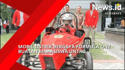 Mobil Listrik Bergaya Formula One Buatan Mahasiswa Untag, Bakal Goda Dunia