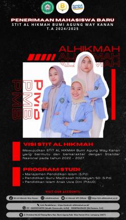 Waw! Hanya dengan Uang Rp150 Ribu sudah Bisa Kuliah di STIT Al Hikmah Bumi Agung Way Kanan 