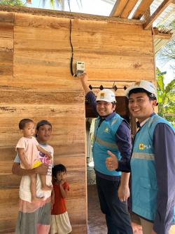 Program Listrik Desa 2023,  3.344 Masyarakat Sumatera Utara Nikmati Terangnya Listrik PLN