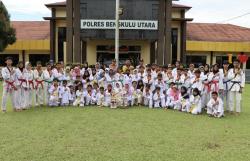 Ini Deretan Prestasi Dojang Taekwondo Polres Bengkulu Utara 5 Altet Jadi Polisi