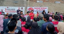 Canvassing Day Ganjar-Mahfud dan Tebus Sembako Murah Diserbu Warga Garut