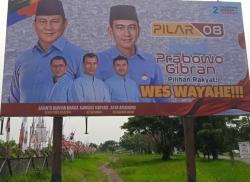 Relawan Pilar 08 Bergerak, Pasang Billboard di Tempat Strategis