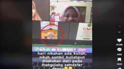 Mahasiswa S3 UMY Ikuti Kelas saat Resepsi Pernikahan Viral, Dapat Ucapan Selamat dari Pak Dosen