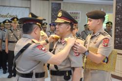 Upacara Sertijab, Brigjen Pol Ahmad Ramadhan Resmi Jabat Wakapolda Lampung yang Baru