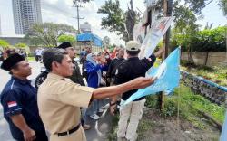 Hasil Penertiban Pelanggaran, Bawaslu Sukoharjo Panen 4403 Alat Peraga Kampanye