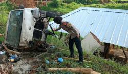 Mobil Pick Up Terjun ke Jurang di Kuningan, Satu Meninggal dan Lima Luka