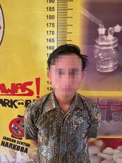 Bandar Sabu Berhasil Ditangkap Polisi Berserta Barang Bukti di Way Horong 