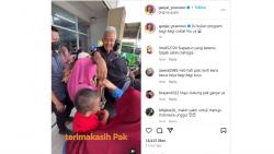 Ganjar Pranowo Traktir Cokelat Buat Bocil, Ada yang Pakai Kaos Gambar Capres Lain Tetap Kebagian