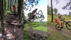 Asyiknya Bersepeda Downhill di Galunggung Bike Park Tasikmalaya, Olahraga Sambil Wisata