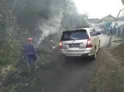 Sempat Tertutup, Akses Jalan di Desa Cintaasih Cisurupan Kini Kembali Normal