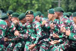 360 Prajurit Bremoro Siap Emban Misi Perdamaian Satgas Yonmek TNI Konga XXIII-R/UNIFIL