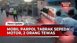 VIDEO: Mobil Parpol Tabrak Sepeda Motor di Tasikmalaya, 2 Orang Tewas