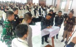 350 PTPS di Kecamatan Cipanas Dilantik Panwascam