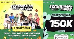 Harga Tiket Konser Pesta Semalam Minggu 2024