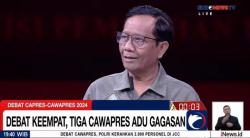 Debat Cawapres, Mahfud Tutup Dengan Kutip Gus Dur soal Tugas Pemerintah dan QS Ar-Rum ayat 41