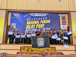 Kontingen PSHT Ranting Banjit Raih 10 Medali dalam Kejuaraan Nasional Pencak Silat PSHT Polinea 2024