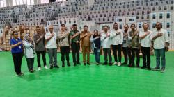 Dandim 1504 Ambon Meninjau Gudang Logistik Pemilu di Sport Hall Karang Panjang