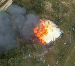 Aksi Bengis KKB, Bakar 4 Rumah Bantuan dari Dinas Sosial di Intan Jaya