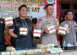 Ringkus Lima Kurir Sabu Jaringan Internasional, Polisi Sita Sabu 23 Kg