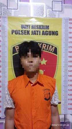 Polsek Jati Agung  Menangkap Pelaku Pencabulan Anak Dibawah Umur