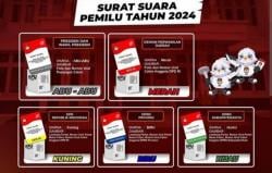 1.428 Surat Suara Pemilu 2024 di Kota Tegal Rusak