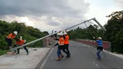 Miris,, PJU di Situbondo Banyak Dirusak Orang Tak Bertanggungjawab