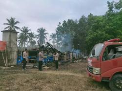 Diduga Korsleting Listrik, Kandang Ayam di Sukoharjo Terbakar, Korban Rugi Ratusan Juta