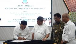 Pisah Sambut Pj Bupati Garut Berkomitmen Lanjutkan Pembangunan Daerah