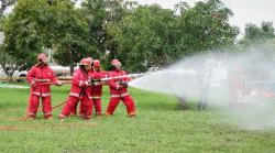 PT Pertamina EP Oil Gas and Transportation (OGT) Balongan Gelar Kompetisi Fire Drill