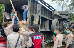 Kecelakaan Beruntun di Simalungun, Polisi: 6 Meninggal Dunia, 4 Luka Ringan