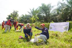 Pengelola Tol Medan Binjai Tanam Ratusan Pohon, Komitmen Wujudkan Keberlanjutan