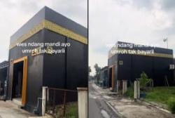 Viral Ada Bangunan Rumah Mirip Kakbah, Lebih Modern Pakai AC